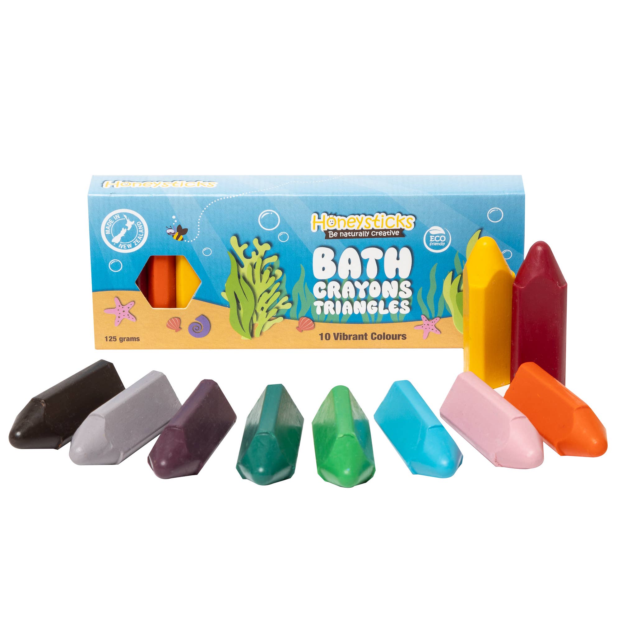 Honeysticks - Australia - Honeysticks Bath Crayon Triangles