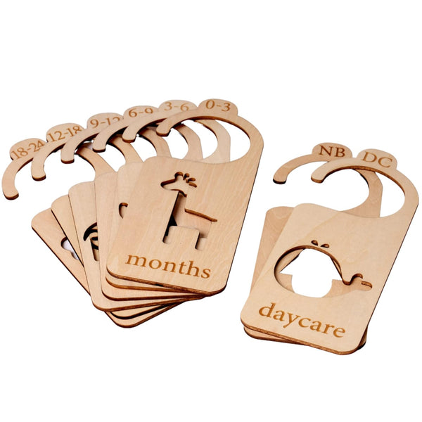 Rupert and Friends - Wooden Baby Clothing Dividers