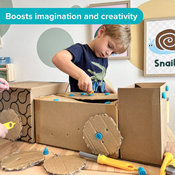 Makedo Australia - Explore Kit | Makedo Cardboard Construction for 1-2 Makers