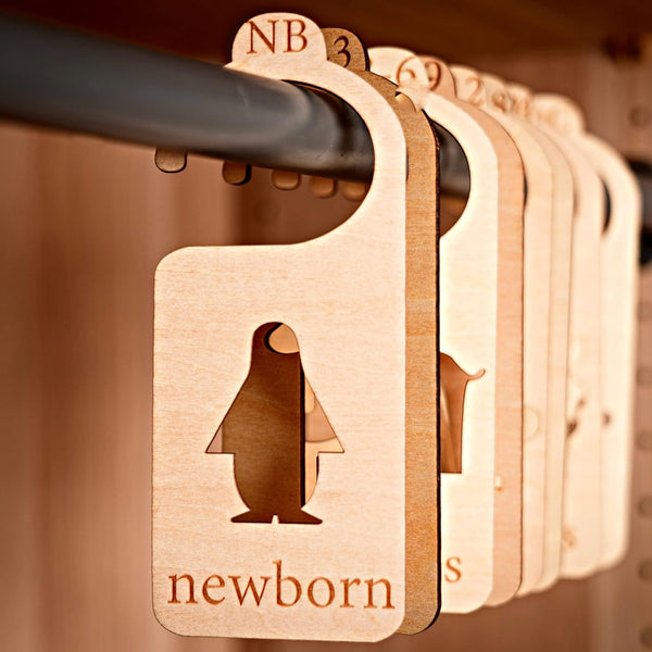 Rupert and Friends - Wooden Baby Clothing Dividers