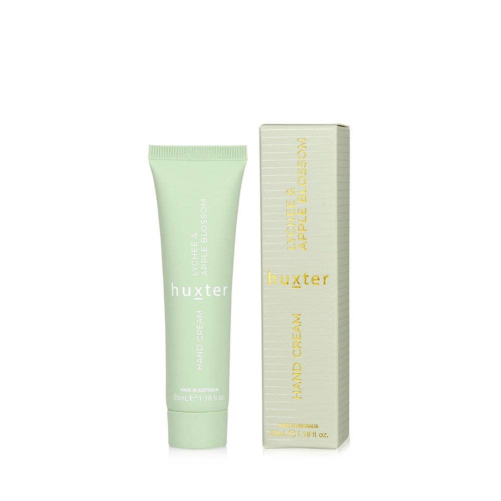 Huxter - 35ml Hand Cream - Lychee & Apple Blossom (Green)