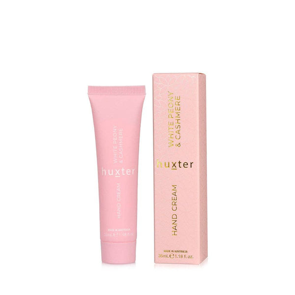 Huxter - 35ml Hand Cream - White Peony & Cashmere (Pink)