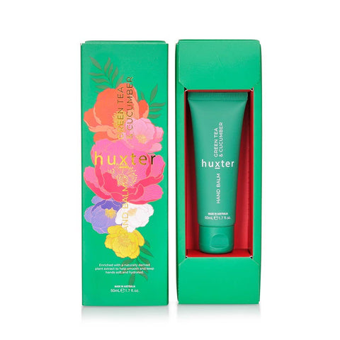Huxter - Hand Balm Gift Box | Green Tea & Cucumber 50ml