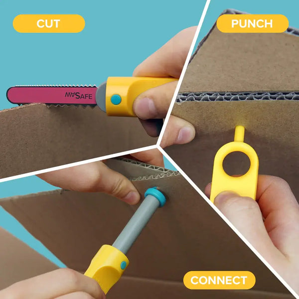Makedo Australia - Explore Kit | Makedo Cardboard Construction for 1-2 Makers