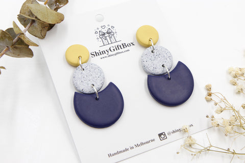 Mustard Granite & Navy Statement