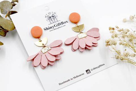 Pink & Gold Flower