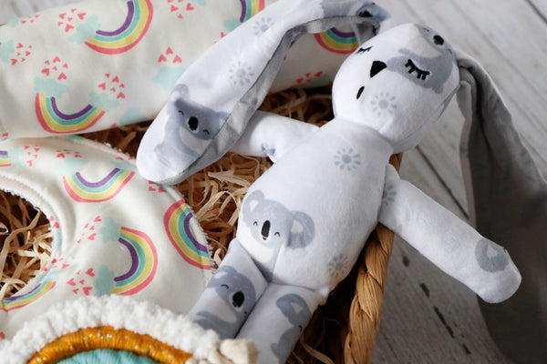 Neutral Baby Rainbow Gift Set - Curated Handmade Gifts