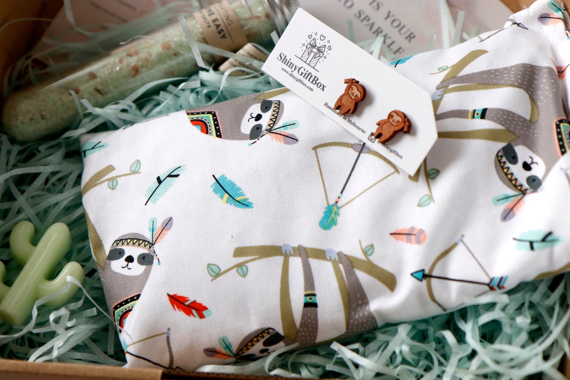 Sloth Lover Gift Set - Curated Handmade Gifts