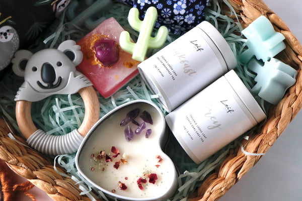 Baby & Mum Sloth Gift Set - Curated Handmade Gifts