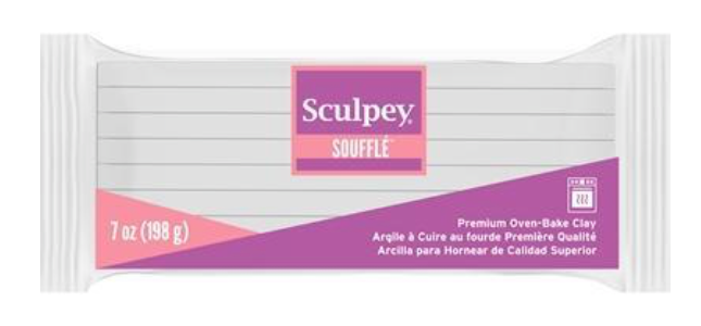 Sculpey Souffle Igloo (White) 198g 7oz LARGE BLOCK